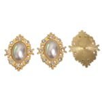 Chaton C/ Base Dourado 25x33mm Dourado – 1 Und - Imagem 4