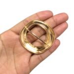 Fivela Disforme 48mm Dourado - 1 Und - Imagem 3