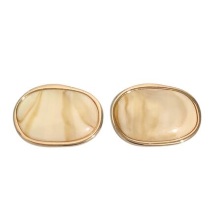 Fivela Oval 50mm Dourado - 1 Und