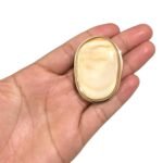 Fivela Oval 50mm Dourado - 1 Und - Imagem 2
