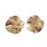 Fivela Disforme C/ Resina 55mm Dourado – 1 Und
