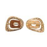 Fivela Disforme C/ Resina 49x54mm Dourado – 1 Und - Imagem 5