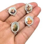 Entremeio Religioso 15x20mm Níquel – 1 Und - Imagem 3