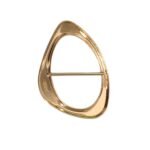 Fivela Disforme 40mm Dourado – 1 Und - Imagem 4