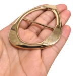 Fivela Disforme 40mm Dourado – 1 Und - Imagem 3