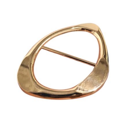 Fivela Disforme 40mm Dourado – 1 Und
