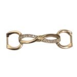 Fivela C/ Strass 7cm Dourado - 1 Und - Imagem 6
