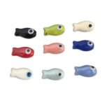 Entremeio Peixe 10x19mm Porcelana - 1 Und