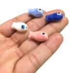 Entremeio Peixe 10x19mm Porcelana - 1 Und - Imagem 3