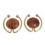 Fivela Redondo C/ Resina 50mm Dourado – 1 Und - Imagem 5