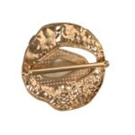 Fivela Disforme C/ Resina 55mm Dourado – 1 Und - Imagem 5