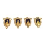 Entremeio N.Sra Aparecida 20mm Dourado – 1 Und