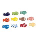 Entremeio Peixe 12x19mm Porcelana – 1 Und