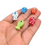 Entremeio Peixe 12x19mm Porcelana – 1 Und - Imagem 3