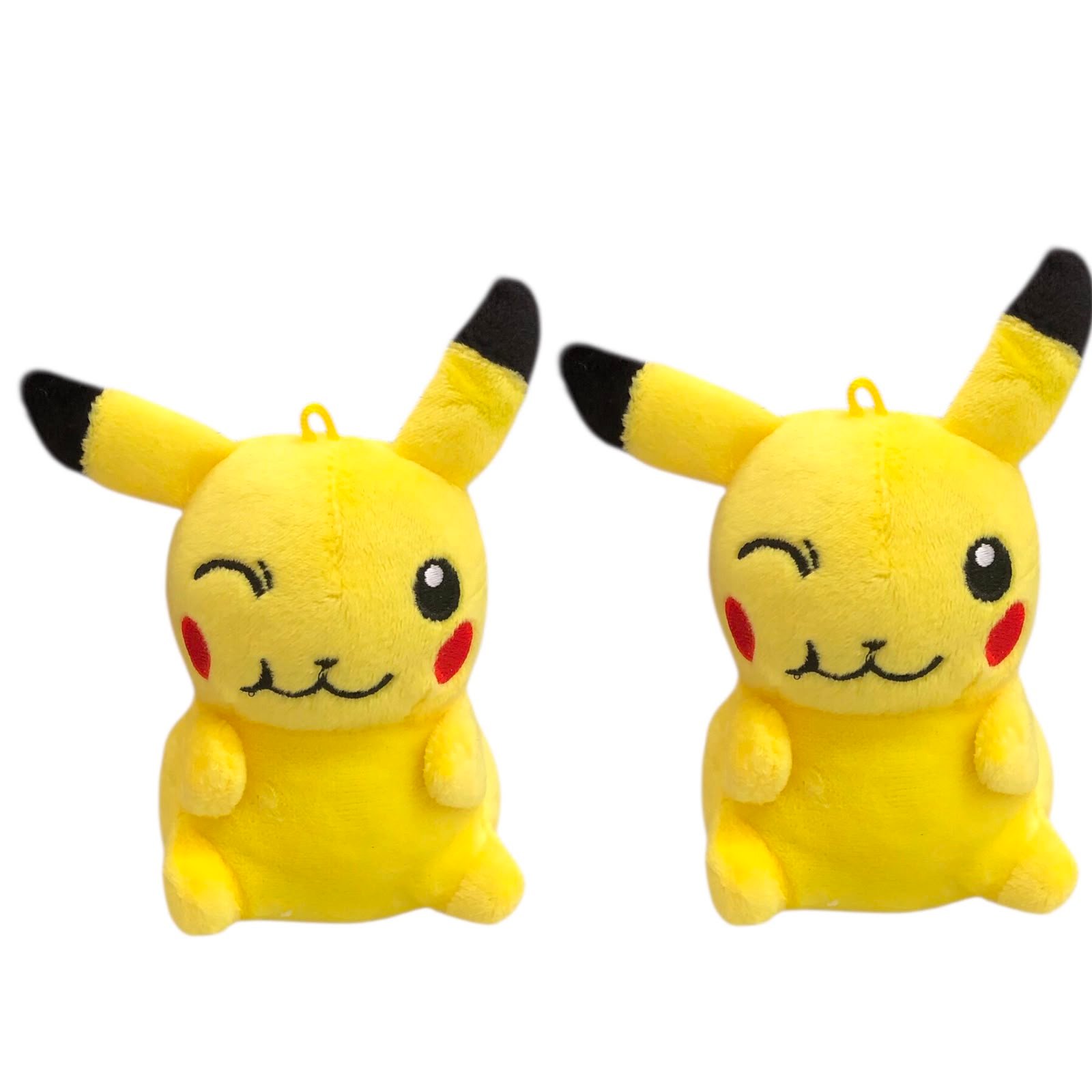 WhatsApp Image 2026-08-24 at 10.15.15 Chaveiro Pikachu 11,4cm Pelúcia - 1 Und - Imagem 1