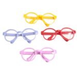 Óculos Amigurumi 6,5cm C/Lentes Plástico – 1 Und - Imagem 3