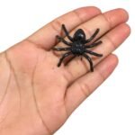Mini Aranha 4x3,5cm Plástico – 4 Unds - Imagem 2