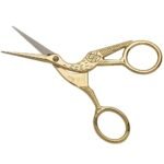 Tesoura Pássaro Dourado  – 1 Und