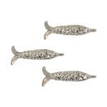 Pingente Peixe 30mm Níquel – 1 Und - Imagem 3
