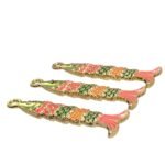 Pingente Peixe C/ Resina 53mm Dourado - 1 Und - Imagem 3