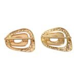 Fivela Disforme C/ Resina 49x54mm Dourado – 1 Und - Imagem 3