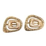 Fivela Disforme C/ Resina 49x54mm Dourado – 1 Und