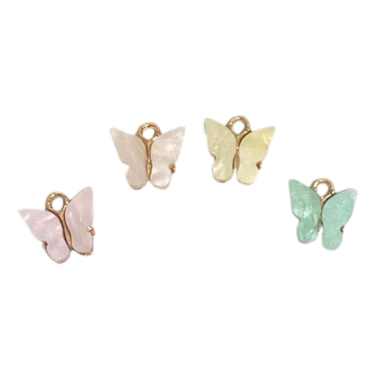 WhatsApp Image 2026-08-27 at 11.39.17 Pingente Borboleta 13mm C/ Resina Dourado - 1 Und - Imagem 1