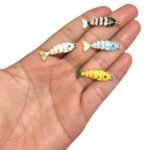 Pingente Peixe C/ Resina 9x31mm Dourado - 1 Und - Imagem 2