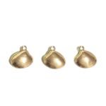 Pingente Concha Do Mar Lisa 13mm Dourado - 1 Und - Imagem 3