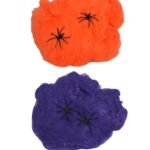 Teia De Aranha C/ 2 Aranhas - 1 Und