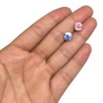 Conta Bola Flor 8mm Cerâmica – 1 Und - Imagem 2