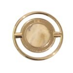Fivela Redondo Vazado 55mm Dourado – 1 Und - Imagem 3