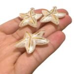 Pingente Estrela Do Mar 28x32mm Abs - 20 Gramas - Imagem 3