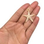 Pingente Estrela Do Mar 29x33mm Abs - 20 Gramas - Imagem 2