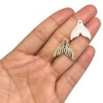 Pingente Cauda De Sereia 20mm Abs - 20 Gramas - Imagem 2