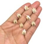 Conta Entremeio Tartaruga 13mm Abs - 20 Gramas - Imagem 2