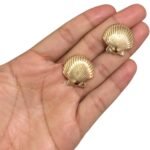 Botão Concha Do Mar 23mm Dourado - 1 Und - Imagem 2
