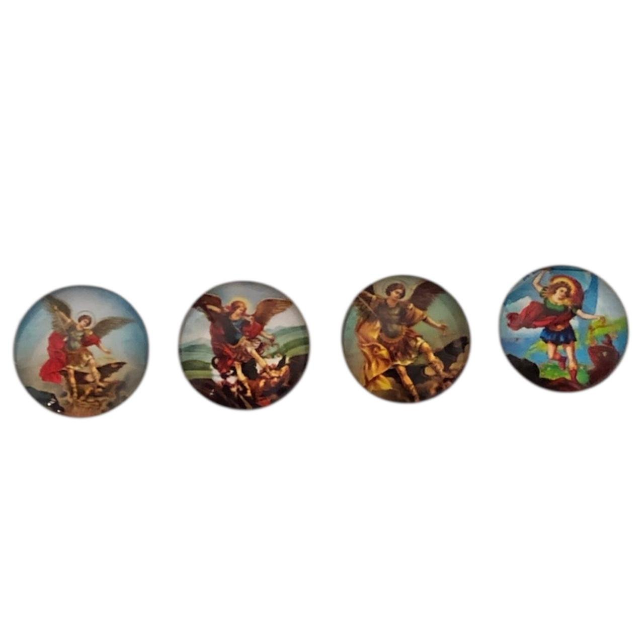 WhatsApp Image 2026-08-31 at 09.55.50 Aplique Religioso Redondo 20mm Resina – 1 Und - Imagem 1