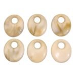 Conta Mármore Pingente 23x27mm Resina – 1 Und