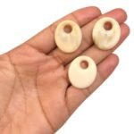 Conta Mármore Pingente 23x27mm Resina – 1 Und - Imagem 2