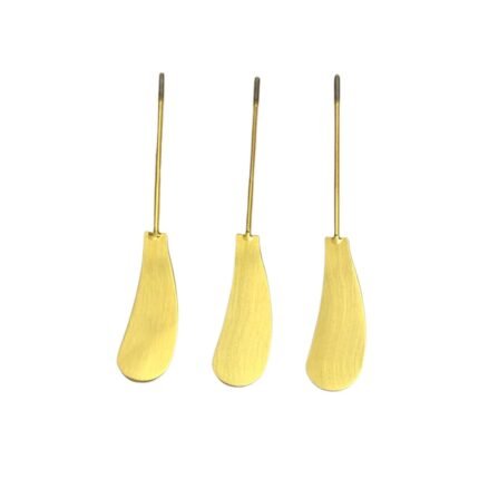 Talhar Decorativo P/ Frios Dourado - 1 Und
