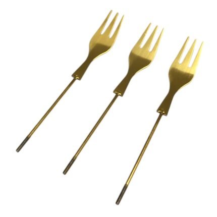 Talhar Decorativo P/ Frios Dourado - 1 Und