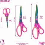 Tesoura Mili 5,5mm 14cm Titânio – 1 Und - Imagem 4