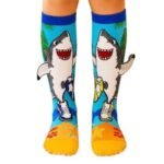 Meia Maluca Shark 44cm - 1 Par