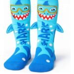 Meia Maluca Shark 44cm - 1 Par