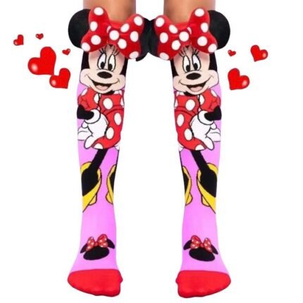 Meia Maluca Minnie Mouse 44cm – 1 Par