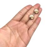 Botão Liso 15mm Dourado - 1 Und - Imagem 2