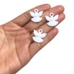 Conta Pingente Espírito Santo 22mm Resina - 20 Gramas - Imagem 2