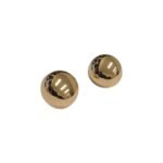 Botão Liso 15mm Dourado – 1 Und