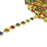 Galão Chaton Gota 30mm Dourado – Metro
